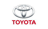 Logotipo de Toyota Vehicle en negro y rojo